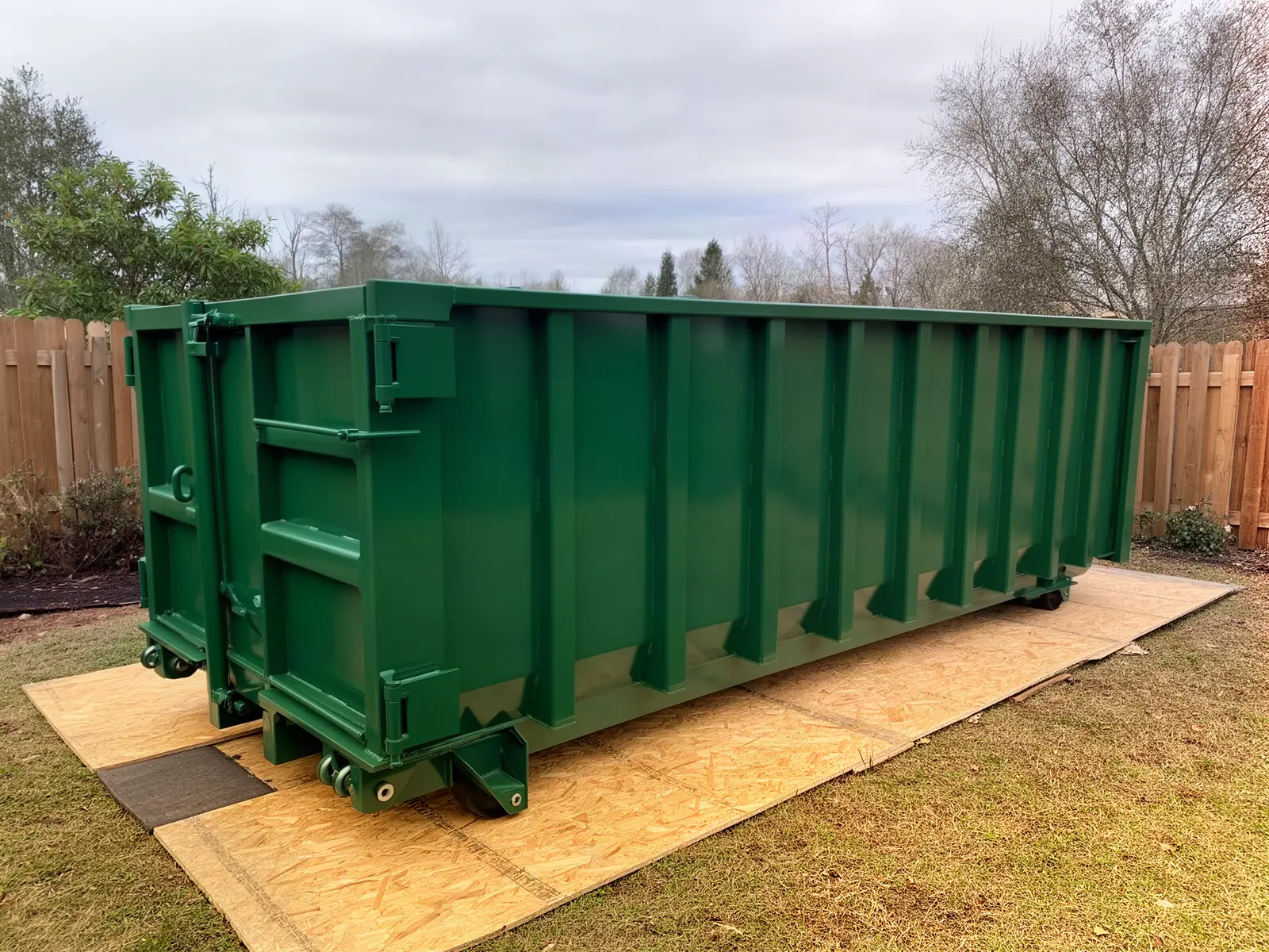 Roll-off dumpster from Little Falls Dumpster Rental Co. in Gainesville, VA